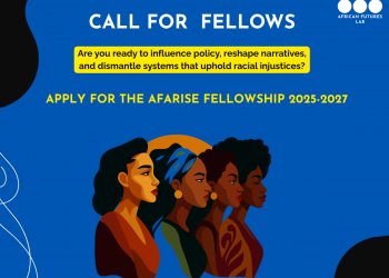 Call For Applications: African Futures Lab (AfaLab) Rise Fellowship Program 2025/2027(A stipend of €200 per working session)
