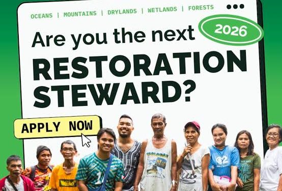 Call For Applications: GLF/ YIL Restoration steward Program 2026(€5000 Grants)