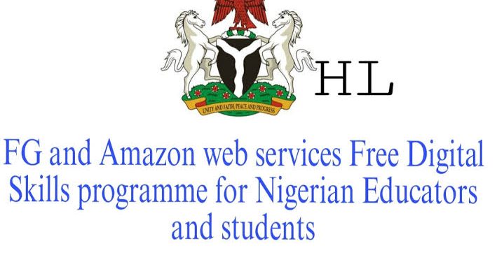 Call For Applications: FG & Amazon Web Services  Free Digital Skills Programme for Nigerian Educators and Students