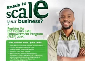 Call For Applications: Fidelity SME Empowerment Program 2025 (N1 million Digital Transformation Bundle,Free branding and Business Management Masterclass)