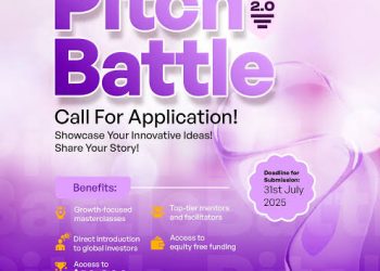 Call For Applications: Founders Friday Pitch Battle 2.0 For Entrepreneurs in Nigeria (Up to N1.5 million Grant and $10,000 AWS credits)