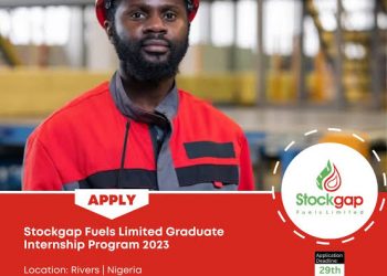 Call For Applications: Stockgap Fuels Limited Graduate Internship Program for Nigerians (N100,000 Monthly Stipend)