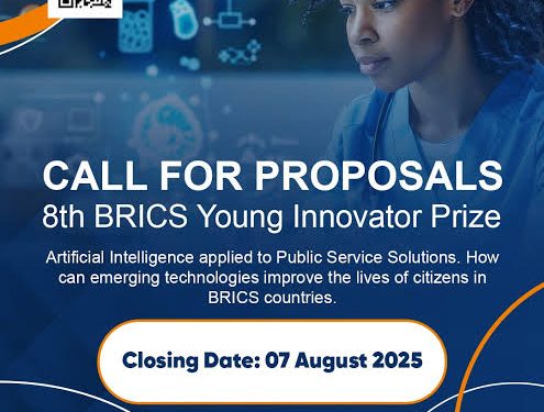 Call For Applications: BRICS Young Innovators Prize Competition 2025 for  Entrepreneurs ( $50,000 Prize)