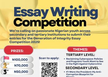 Call For Applications: Mun Impact Nigeria Generation of Integrity Essay Competition 2025 (Up to N200,000 Prizes )