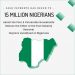 FG to Share N25,000 Monthly Under National Cash Transfer Program  to 15 Million Families in Nigeria 
