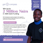 Call For Applications: GET Compass Grant Program For MSMEs (Up to 150 Million Naira Grant)