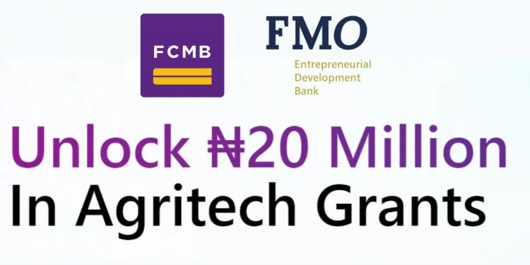 Call For Applications: FCMB-FMO AgriTech Investment Readiness Program 2025 For Agritech startups and SMEs (Up to N20 Million Grant,6-week Bootcamp,FCMB Business Banking Support)
