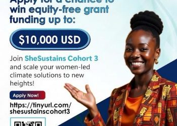 Call For Applications: SheSustains Accelerator 2025 – Cohort 3 (Up to $10,000 Grant Fund, Training, and Mentorship)