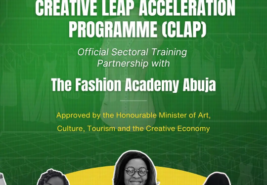 Call For Applications: The Fashion Academy x Creative Leap Acceleration Program(CLAP)