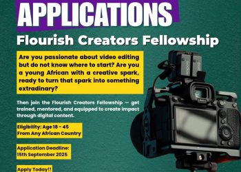 Call for Applications: Flourish Creators Fellowship 2025 for Africans
