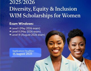Call For Applications: CFA Society Nigeria Diversity, Equity & Inclusion Women In Investment Management (WIM) Scholarship 2025/2026