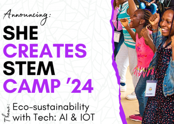 W.TEC Empowers 40 Girls in STEAM at She Creates Camp