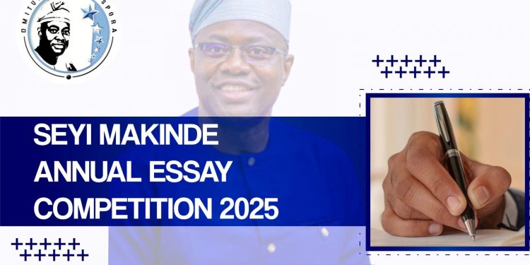Call For Applications: OID Seyi Makinde Annual Essay Competition (Up to 1.75 Million Award)