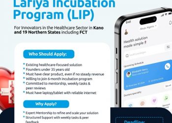 Call For Applications: Lafiya Incubation Program (LIP) For Nigerians