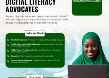 Call for Applications: Kano State Information Technology Development Agency (KASITDA) Digital Literacy Advocates Programme 2025