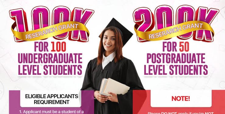 Grooming Centre University Grants For Undergraduate and Postgraduate In Nigeria (₦20 Million Awards)