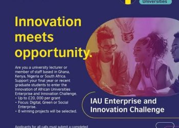 Call For Applications: British Council- IAU Enterprise And Innovation Challenge 2025 For University Staff Members (£20,000 Per Grant)