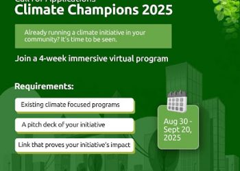 Call For Applications: ClimateLab Climate Champions 2025 for Changemakers