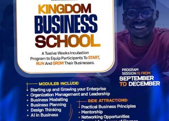 Call For Applications: Kingdom Business School (KBS) Cohort 4! For Entrepreneurs