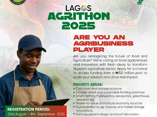Lagos Agrithon 2025 (N150m Fund for Agripreneurs)