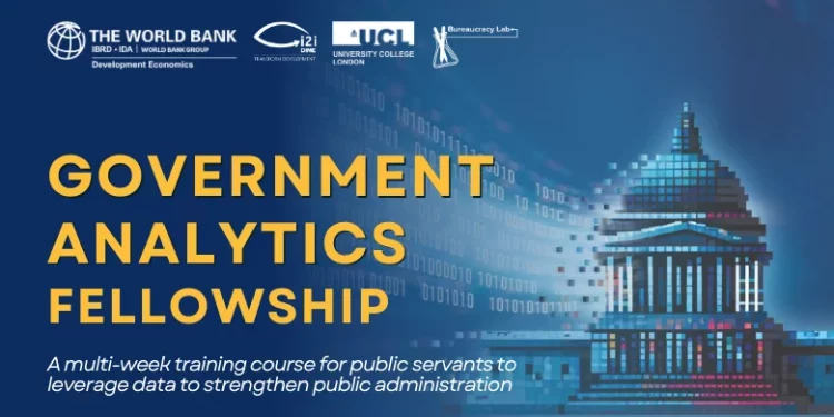 Call For Applications: The World Bank Government Analytics Fellowship Program 2026