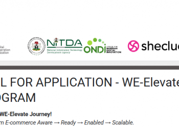 WE-Elevate Program for Women Entrepreneurs (win ₦1,000,000 in business funding)