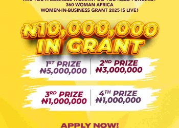 Call For Applications: 360 Woman Africa Women in Business Grant 2025 ( Up to N10 Million Grant)