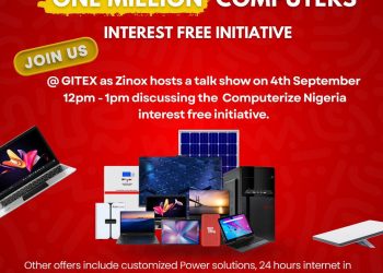 Zinox, KongaCares Launch Initiative to Equip One Million Nigerian Youths with Laptops