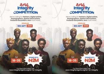 Call For Applications: Art4Integrity Competition 2025 ( Up To ₦2 million Cash Prize)
