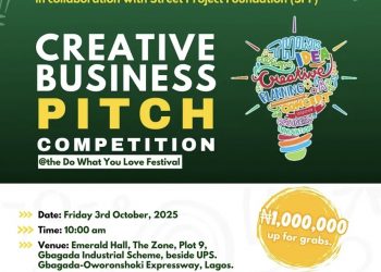 Call for Applications:  NYEN Creative Business Pitch Competition (N1Million Cash Prize)