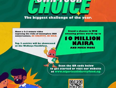 WeNaija Campaign 5.0: Creative Youth-Led Solutions on SRH Education (₦10 Million Cash Prize)