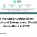 3 Top Opportunities Every Youth and Entrepreneur Should Know About in 2025