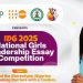 Call For Applications: Federal Government National Girls Essay Competition 2025