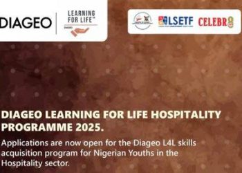 Call for Applications: Diageo’s Learning for Life business and hospitality skills program 2025 for Nigerians