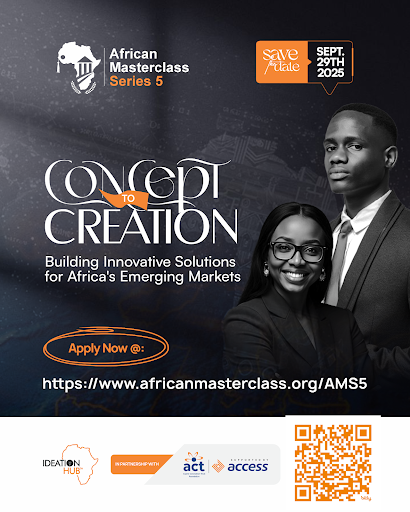 Call For Applications: African Masterclass Series (AMS) 5.0 For Social Innovators, Social Entrepreneurs, Policy makers, CSR Leaders and others