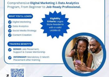 Call For Applications: Digital Marketing & Data Analytics Training Program( 3-month Internship and Job Placement Support)