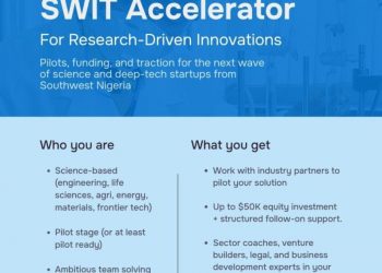 SWIT Accelerator For Nigeria Deep-Tech / Research Innovations