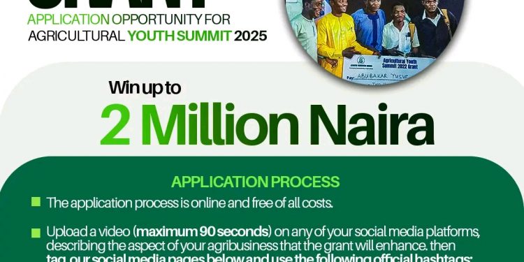 Apply for the Leventis Foundation Youth Agripreneur Grant 2025 — Up to ₦2 Million Funding Available