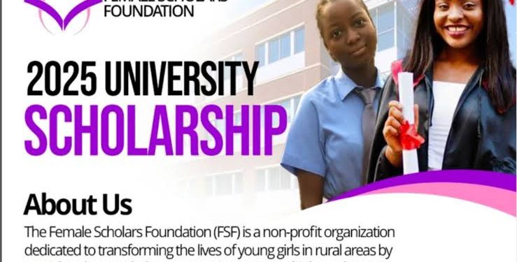 Female Scholars Foundation (FSF) Scholarship for Nigerian Undergraduates 2025 (Fully Funded)