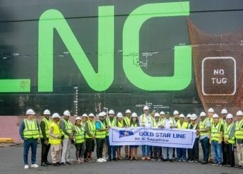 LNG-Powered MV Sapphire Berths in Lagos, Opening New Era of Cost-Efficient Shipping for Small Businesses