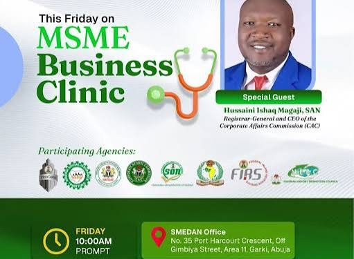 SMEDAN Hosts Business Clinic to Clarify Free Business Name Registration for 250,000 MSMEs