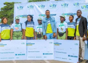 Unity Bank Awards ₦16 Million to 578 Young Entrepreneurs in Corpreneurship Challenge