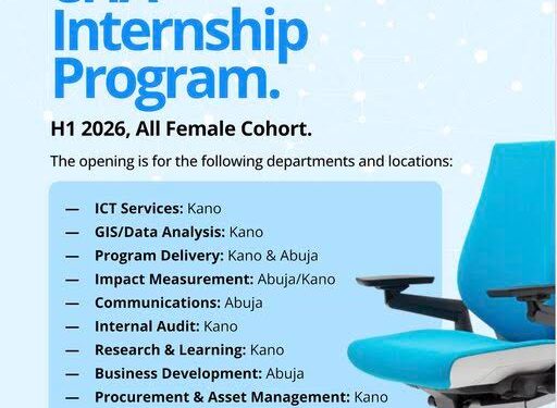Call for Applications: eHealth Africa H1 2026 All-Female Internship Program (Fully Paid Opportunity for Women in Health and Tech)