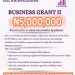 GrowthGia Business Grant II — N1 Million Each for Five Nigerian Businesses