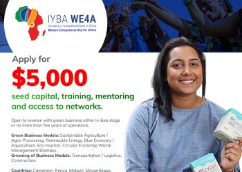 Call For Applications: IYBA WE4A Programme for Women Entrepreneurs in Africa ($5,000 Seed Funding, Training, and Mentorship)
