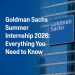Goldman Sachs Summer Internship Program 2026 for Undergraduates (Paid Internship)