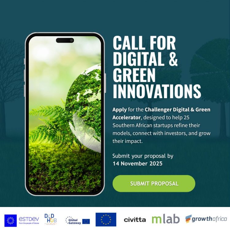 Call for Applications: GrowthAfrica Challenger Digital and Green Innovation Acceleration Programme 2025 for Startups