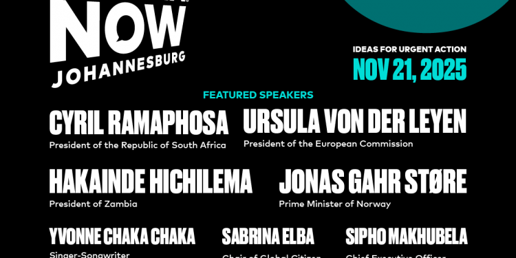 Global Citizen NOW Summit to Hold in Johannesburg, Driving Investments in Africa’s Clean Energy Future