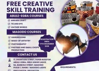 Call for Applications: LSETF Free Creative Skills Training for Women and Girls