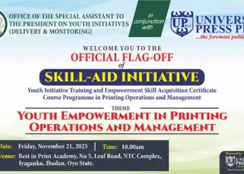 Youth Office Launches Skill-Aid Initiative to Strengthen Technical Capacity in Nigeria’s Printing Sector